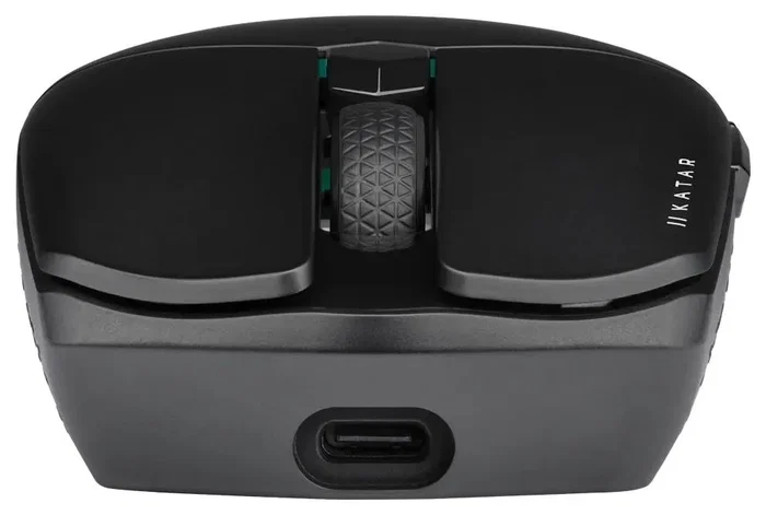 Corsair Katar Elite Wireless Ratón Ergonómico Inalámbrico para Gaming Negro 26000 DPI