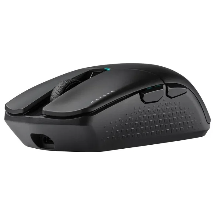 Corsair Katar Elite Wireless Ratón Ergonómico Inalámbrico para Gaming Negro 26000 DPI