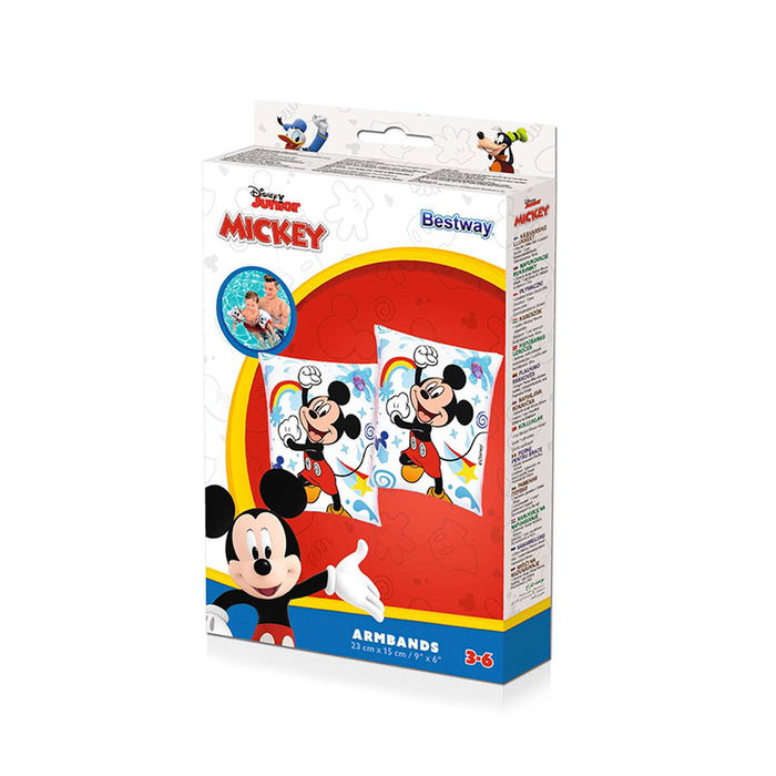 Bestway Manguitos Hinchables Disney Mickey & Friends 23x15 cm +3 a 6 Años Piscina y Playa 91002 Bestway Manguitos Hinchables Disney Mickey & Friends 23x15 cm +3 a 6 Años Piscina y Playa 91002