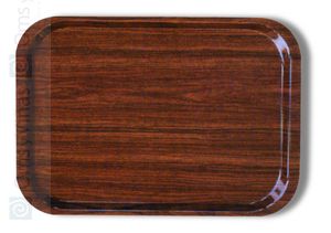 Roltex Bandeja Classic 53x37 cm en Melamina Nogal para Orfebrería Roltex Bandeja Classic 53x37 cm en Melamina Nogal para Orfebrería