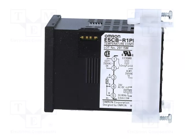 OMRON E5CB-R1PD Regulador de Temperatura Pt100 24V AC/DC