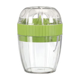 Cook Concept Exprimidor Limón con Depósito y Marcador de Centilitros, Capacidad 100 ml, Colores Surtidos
