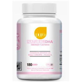 Puro Omega Natural DHA Embarazo y Lactancia 180 Perlas con Omega 3 y Vitamina D