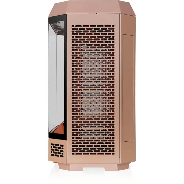 Thermaltake AABOF67689 Caja Semitorre TOWER 600 ATX Color Arena y Grava, 2 Ventiladores 140mm Incluidos, Fuente No Incluida