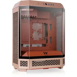 Thermaltake AABOF67689 Caja Semitorre TOWER 600 ATX Color Arena y Grava, 2 Ventiladores 140mm Incluidos, Fuente No Incluida