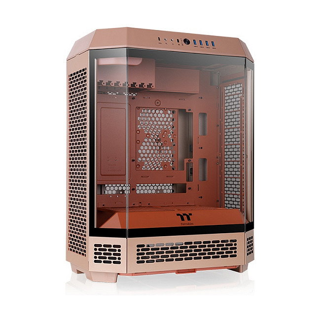 Thermaltake Tower 600 TG Gravel Sand Midi Tower PC con Ventana de Vidrio Templado, SPCC, ATX, Micro ATX, Mini-ITX