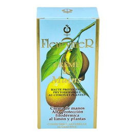 FLEURYMER Crema de Manos Limón y Plantas 80ml - Alta Protección Fitodérmica, Hidrata y Nutre la Piel