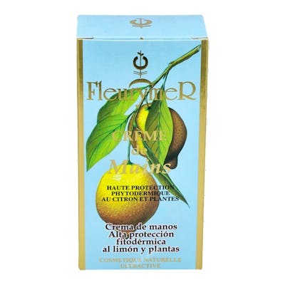 FLEURYMER Crema de Manos Limón y Plantas 80ml - Alta Protección Fitodérmica, Hidrata y Nutre la Piel FLEURYMER Crema de Manos Limón y Plantas 80ml - Alta Protección Fitodérmica, Hidrata y Nutre la Piel