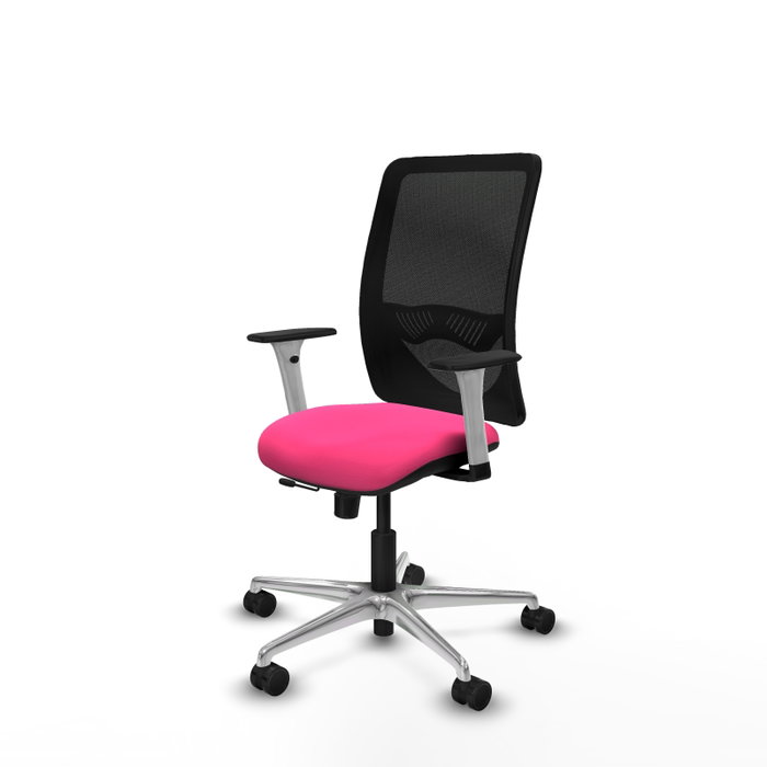 PIQUERAS Y CRESPO Silla de oficina Zulema Rosa y Negro PIQUERAS Y CRESPO Silla de oficina Zulema Rosa y Negro