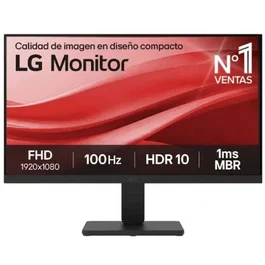 LG 22U401A-B Monitor Gaming 21.5" Full HD VA 100Hz 5ms HDR10 sRGB 99% Flicker Safe Black Stabilizer VESA Sin Bordes 3 Lados Negro