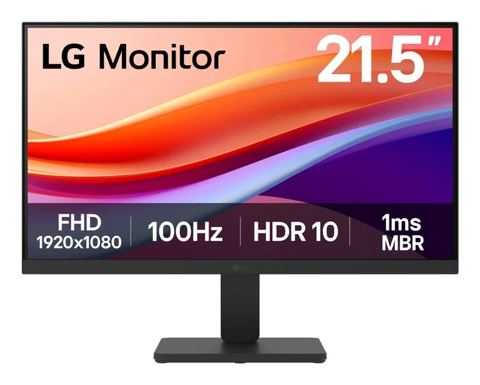 LG Monitor 22U401A-B 21.5 pulgadas Full HD 100 Hz Negro