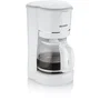 Severin KA4323 Cafetera Filtro 10 Tazas Antigoteo Filtro Permanente Placa Calefactora Blanca
