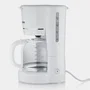 Severin KA4323 Cafetera Filtro 10 Tazas Antigoteo Filtro Permanente Placa Calefactora Blanca