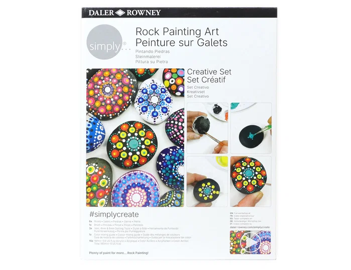Daler Rowney Set Creativo Rock Painting Daler Rowney Set Creativo Rock Painting