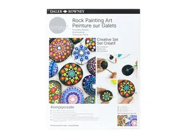 Daler rowney Set de Pintura Simply Creativo Rock para Decoración Artística