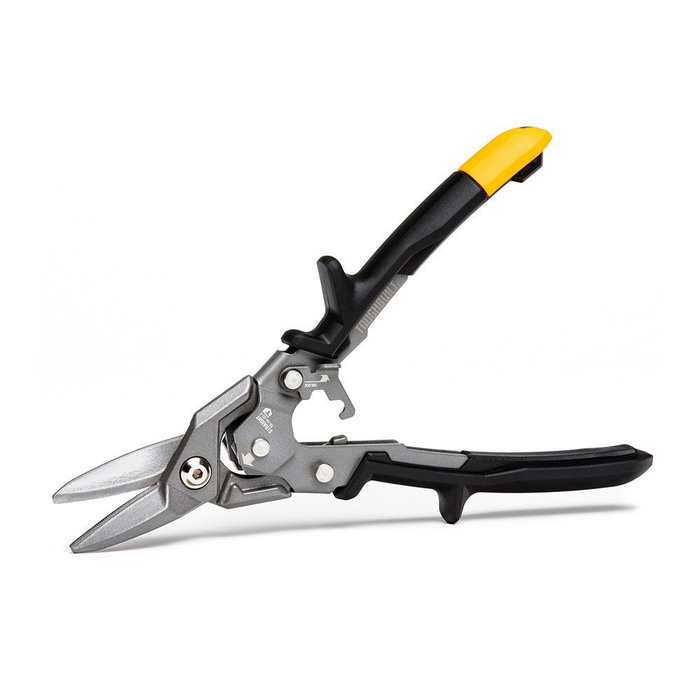 Toughbuilt Tijera Aviación Cortachapa Corte Recto TB-H4-60-S Acero Inoxidable Calibre 22 Acero Laminado Calibre 18