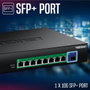 TRENDnet TPE-BG5091 Switch de 9 Puertos 2.5G con 1 Ranura SFP+ 10G y PoE++ 480W