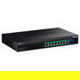 TRENDnet TPE-BG5091 Switch PoE++ 9 Puertos 2.5G con SFP+ 10G y 480W - Conmutador de Red con 8 Puertos RJ-45 y 1 Ranura SFP+ para Montaje en Rack