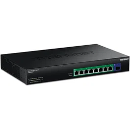 TRENDnet TPE-BG5091 Switch de 9 Puertos 2.5G con 1 Ranura SFP+ 10G y PoE++ 480W