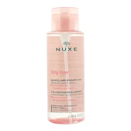 Nuxe Very Rose 3 en 1 Agua Micelar Calmante e Hidratante 400 ml