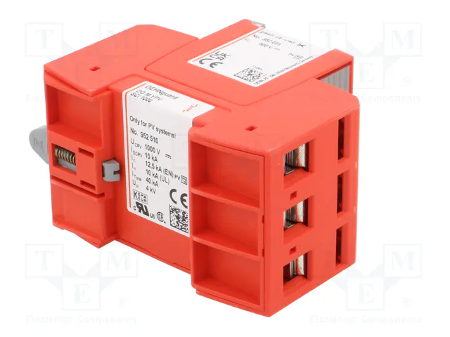 DEHN DEHNguard M YPV SCI 1000 3P Limitador de Sobretensiones DC Tipo II 3 Polos
