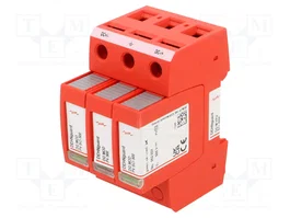 DEHN DEHNguard M YPV SCI 1000 3P Limitador de Sobretensiones DC Tipo II 3 Polos