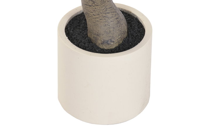 DKD Home Decor Árbol Magnolio en Blanco y Rosa, 80 x 163 x 80 cm (2 Unidades), Maceta 18x18x18 cm