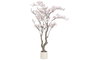 DKD Home Decor Árbol de Magnolio Blanco de PE y Cemento 80x80x163 cm