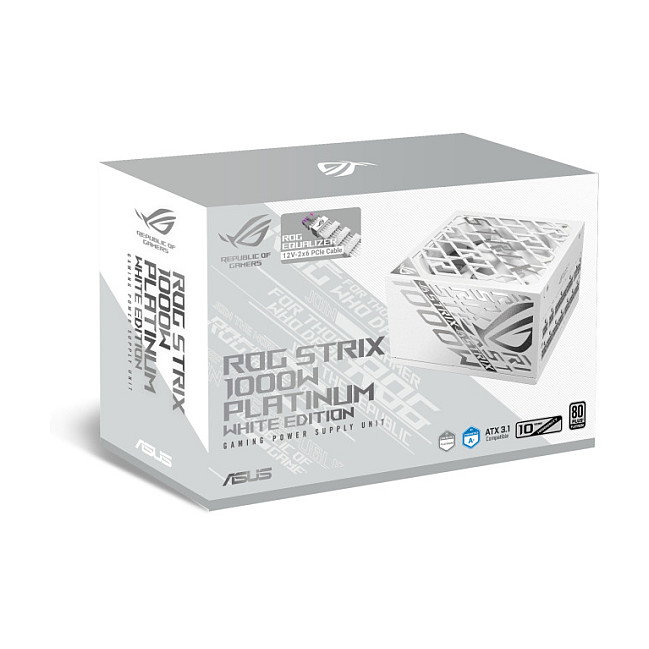 ASUS ROG STRIX-1000P-GAMING-WHT-E 1000W Blanco