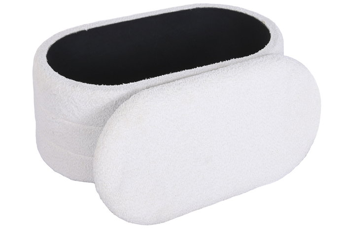 DKD Home Decor Set de 3 Descalzadoras Beige y Marrón con Almacenaje