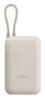 Xiaomi Power Bank 10000 mAh con cable USB-C integrado, 22,5W, Beige