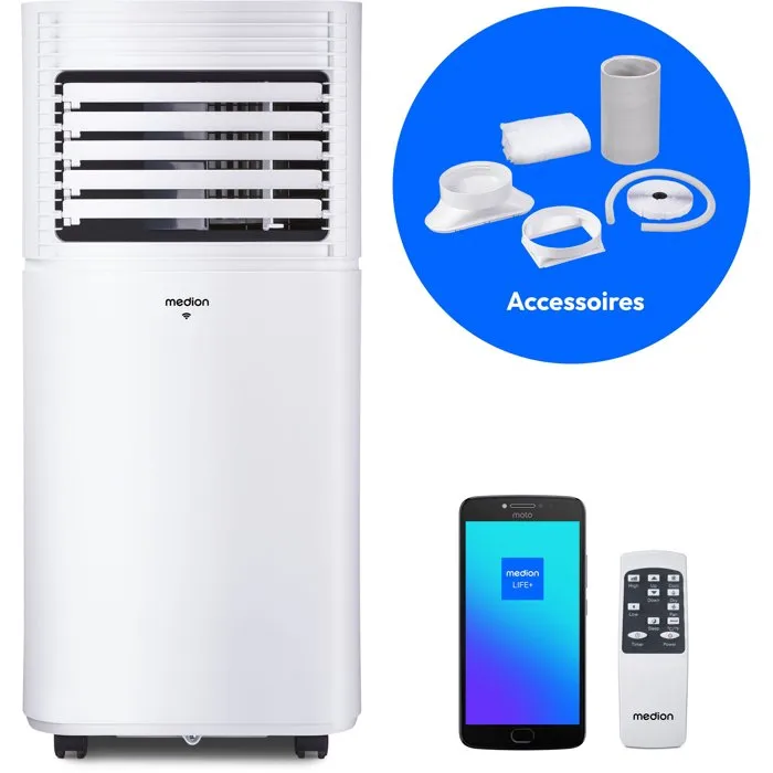 Medion P901 Aire acondicionado portátil inteligente 9000 Btu