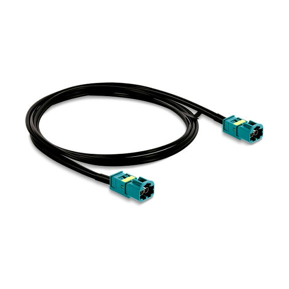 DeLOCK Cable Coaxial Mini FAKRA Z Dual Macho a Mini FAKRA Z Dual Macho 1 m