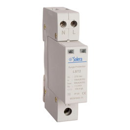 Solera LST2 Protector Sobretension 1P+N 30kA 275V Transitorio 1 Modulo Retractilado