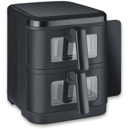 Severin FR 2468 S-Fry Duo Stack Freidora de aire con Doble Cesta de 5,5 L