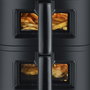 Severin FR 2468 S-Fry Duo Stack Freidora de aire con Doble Cesta de 5,5 L