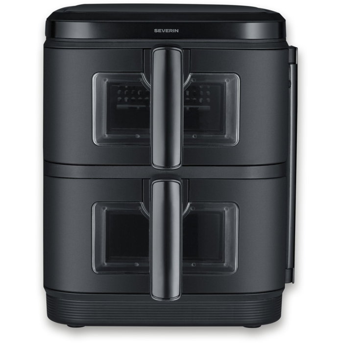 Severin FR 2468 S-Fry Duo Stack Freidora de aire con Doble Cesta de 5,5 L