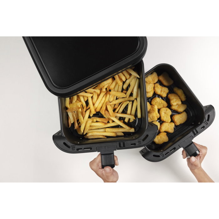 Severin FR 2468 S-Fry Duo Stack Freidora de aire con Doble Cesta de 5,5 L