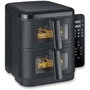 Severin FR 2468 S-Fry Duo Stack Freidora de aire con Doble Cesta de 5,5 L