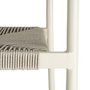 Silla Apilable Aluminio-Rattán Exterior 57 X 61 X 82 cm (Set de 2)