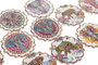 DKD Home Decor Posavasos Elefant Surtido de 12 Unidades