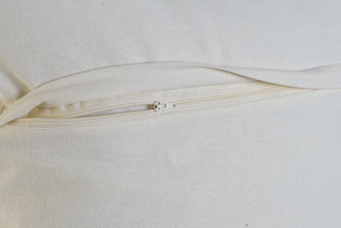 DKD Home Decor Yute23 Cojín Natural Poliéster Bordado 2 Unidades 50 x 15 x 50 cm