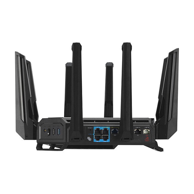 Asus ROG Rapture GT-BE98 Wi-Fi 7 Quad-band Router Negro Asus ROG Rapture GT-BE98 Wi-Fi 7 Quad-band Router Negro