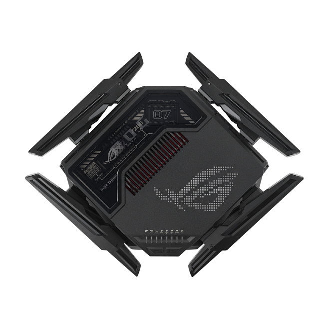 Asus ROG Rapture GT-BE98 Wi-Fi 7 Quad-band Router Negro Asus ROG Rapture GT-BE98 Wi-Fi 7 Quad-band Router Negro