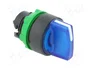 SCHNEIDER ELECTRIC Interruptor rotativo Harmony XB5 azul con LED