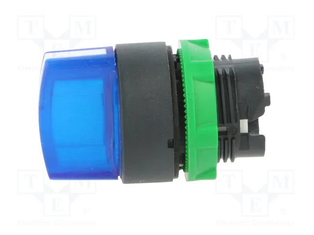 SCHNEIDER ELECTRIC Interruptor rotativo Harmony XB5 azul con LED SCHNEIDER ELECTRIC Interruptor rotativo Harmony XB5 azul con LED