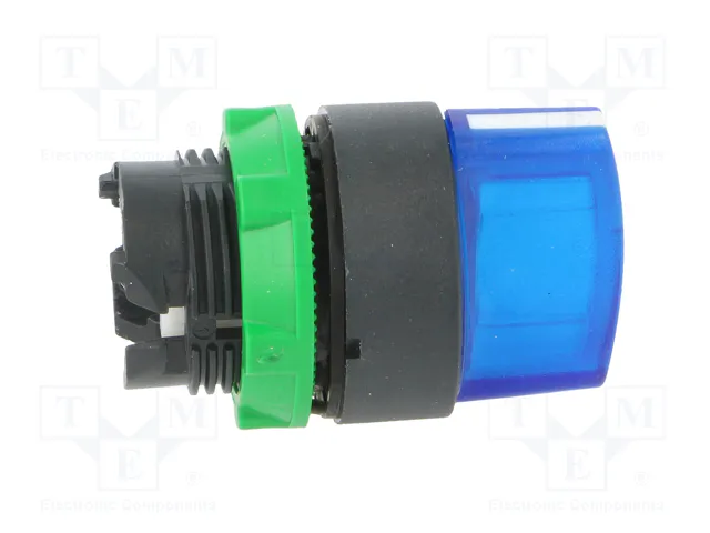 SCHNEIDER ELECTRIC Interruptor rotativo Harmony XB5 azul con LED SCHNEIDER ELECTRIC Interruptor rotativo Harmony XB5 azul con LED