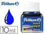 Pelikan Tinta china azul ultramar para dibujar y pintar, bote de 10 ml