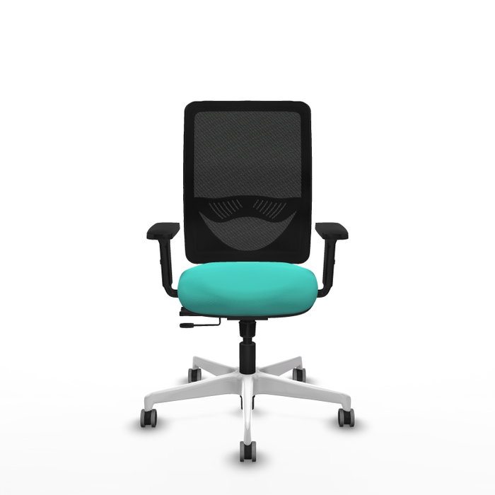 PIQUERAS Y CRESPO Silla de oficina Zulema con mecanismo Sincro/Traslack Turquesa y Negro PIQUERAS Y CRESPO Silla de oficina Zulema con mecanismo Sincro/Traslack Turquesa y Negro