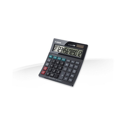 Canon AS-220RTS Calculadora de Escritorio de 12 Dígitos con Panel Solar Canon AS-220RTS Calculadora de Escritorio de 12 Dígitos con Panel Solar